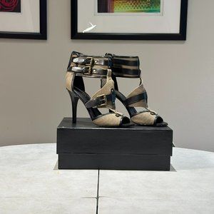Ash Heels 4 inch in Black and Khaki